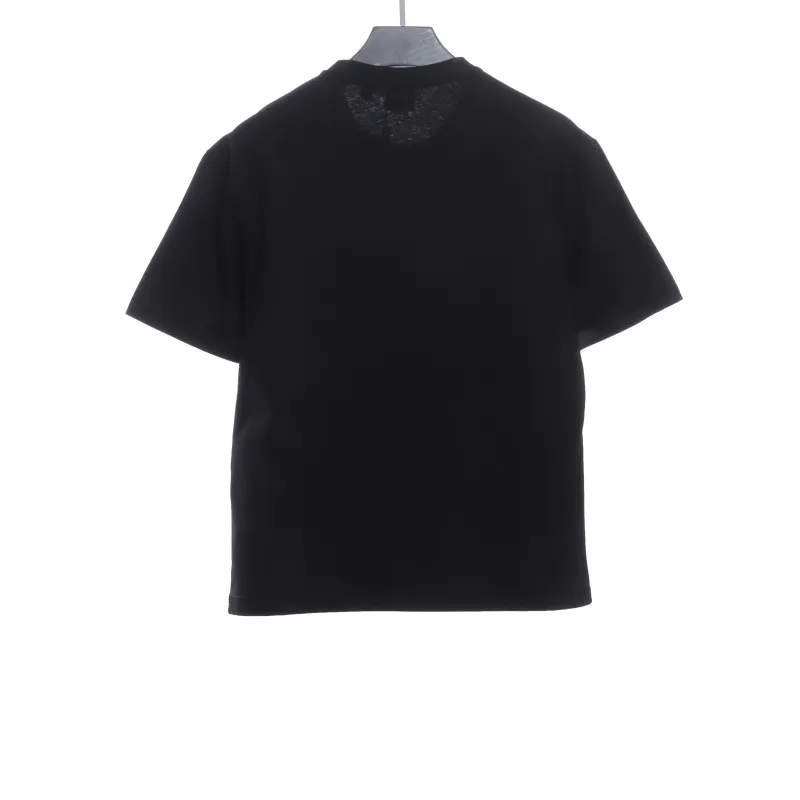 PK God Batch Burberry logo embroidered teddy bear short sleeves