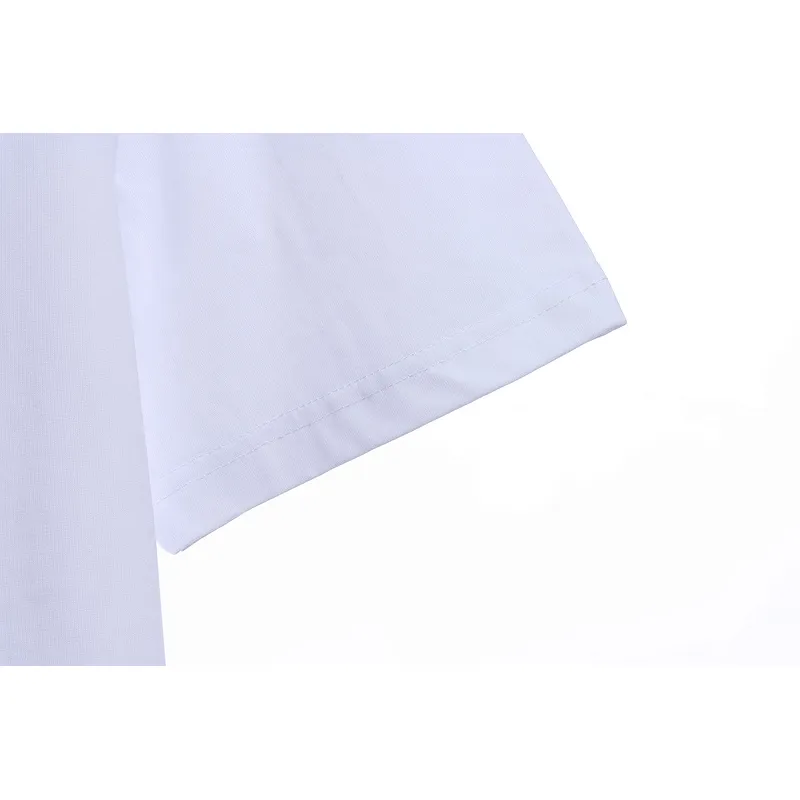 PK God Batch Burberry logo embroidered teddy bear short sleeves white