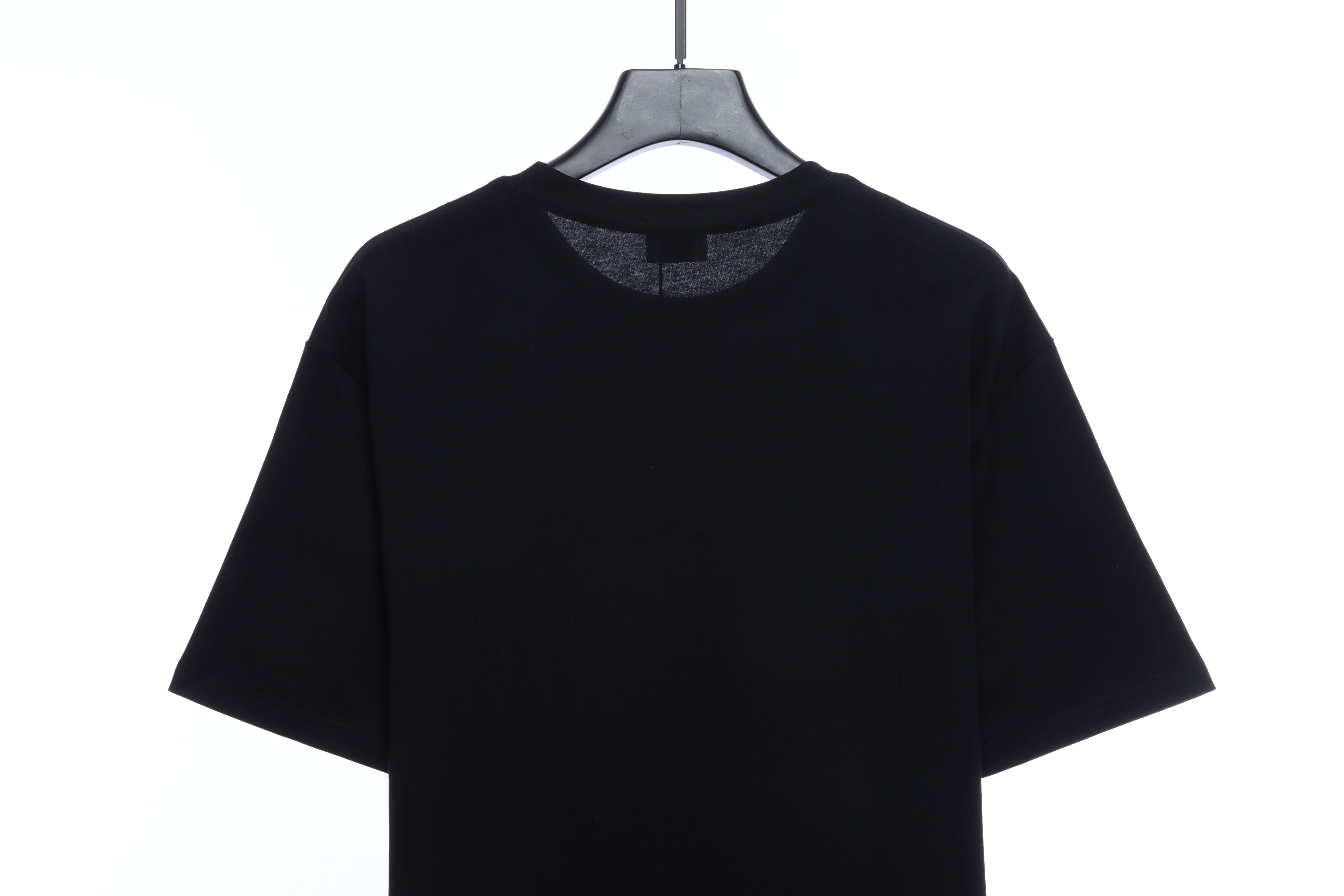 PK God Batch Burberry Logo Print Short Sleeve Black