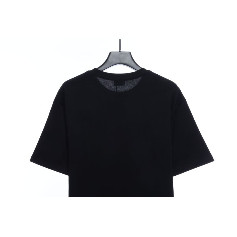 PK God Batch Burberry Logo Print Short Sleeve Black