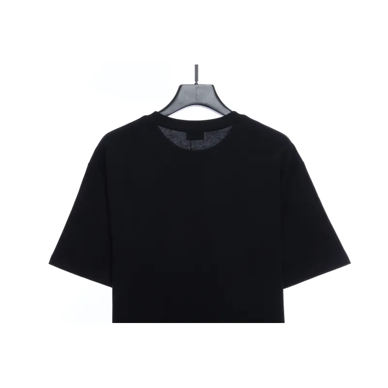 PK God Batch Burberry Logo Print Short Sleeve Black