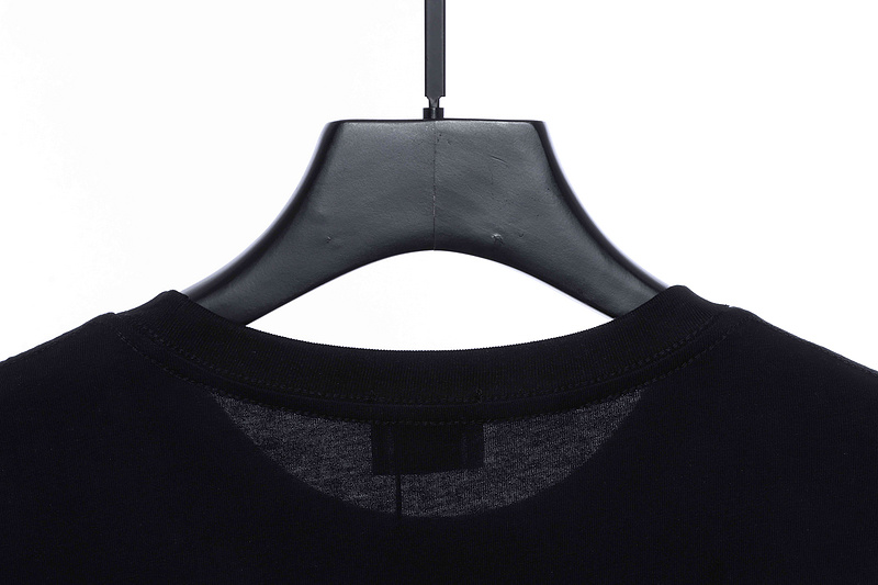PK God Batch Burberry Logo Print Short Sleeve Black