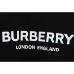 PK God Batch Burberry Logo Print Short Sleeve Black