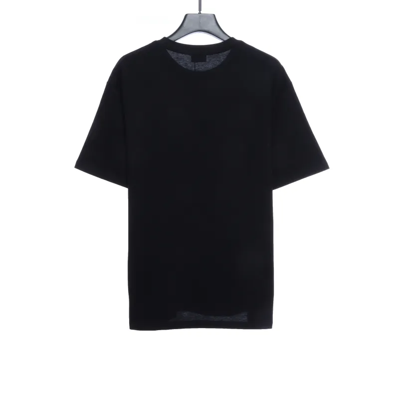 PK God Batch Burberry Logo Print Short Sleeve Black