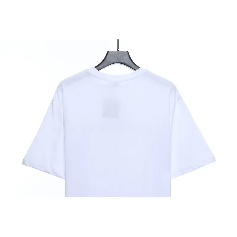 PK God Batch Burberry Logo Print Short Sleeve White