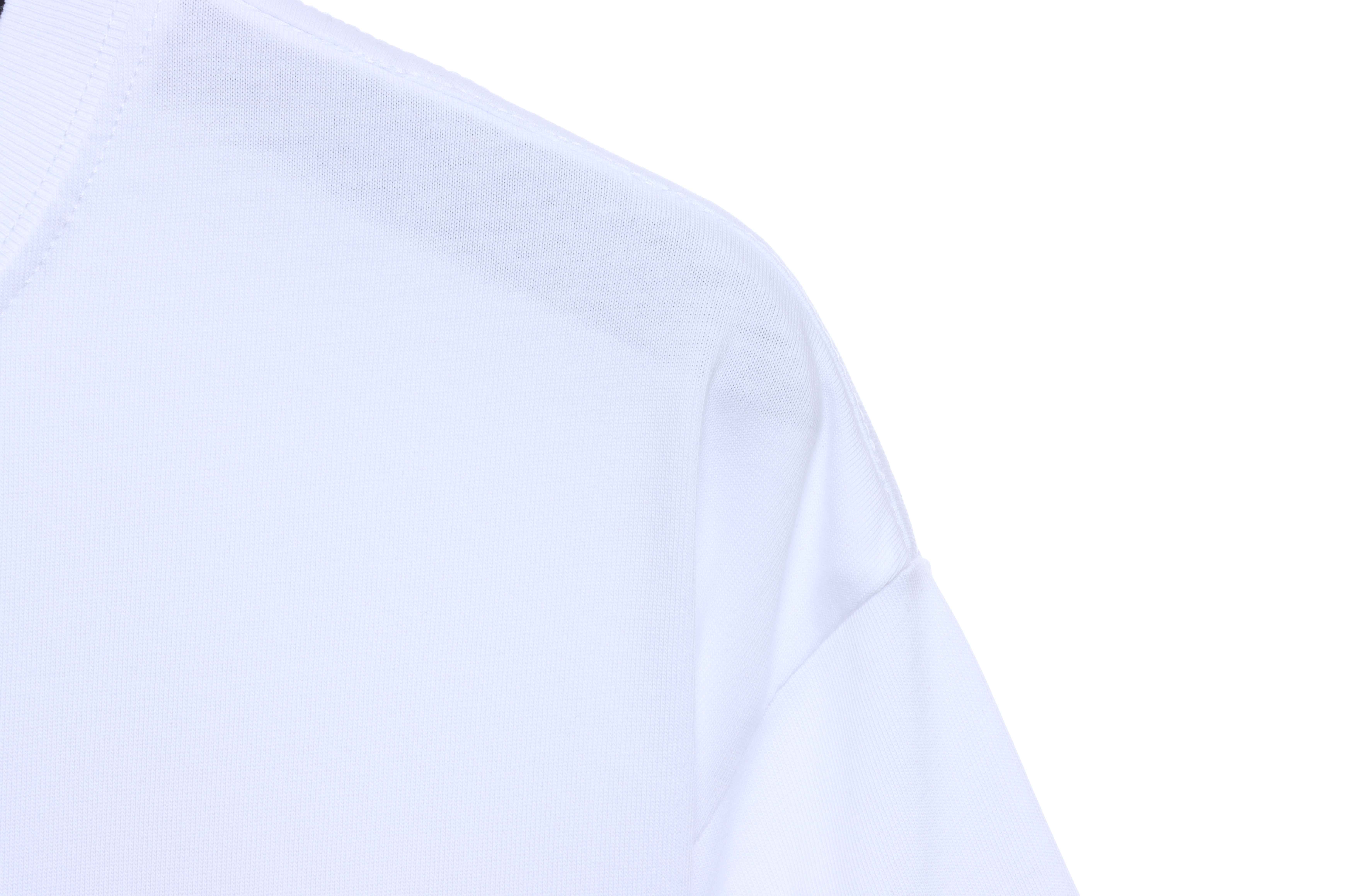 PK God Batch Burberry Logo Print Short Sleeve White