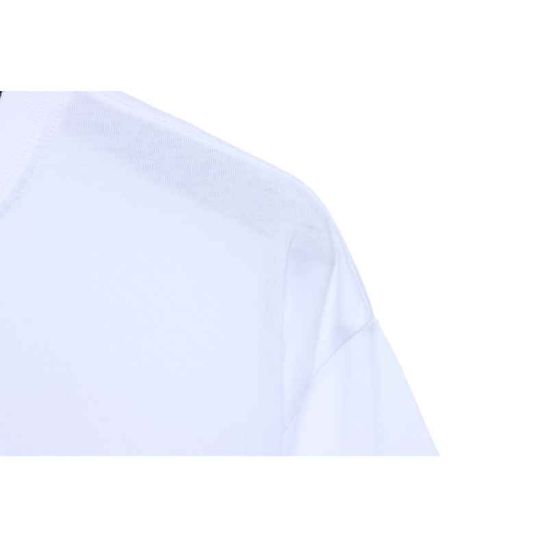 PK God Batch Burberry Logo Print Short Sleeve White