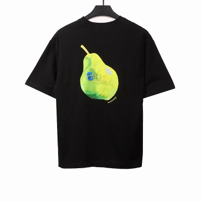 PK God Batch Burberry oil painting pear print short sleeve 01