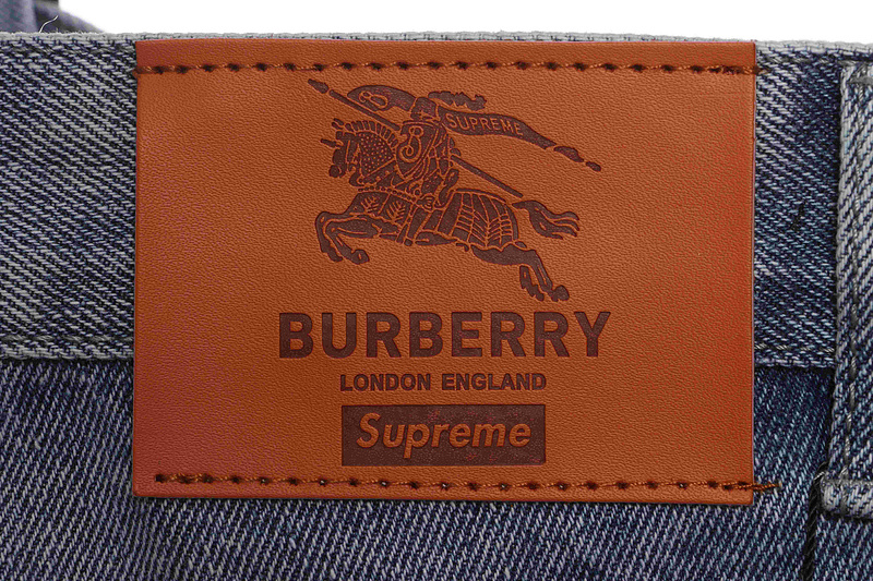 PK God Batch Burberry SUP Warhorse Embroidered Jeans