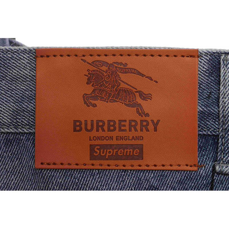 PK God Batch Burberry SUP Warhorse Embroidered Jeans