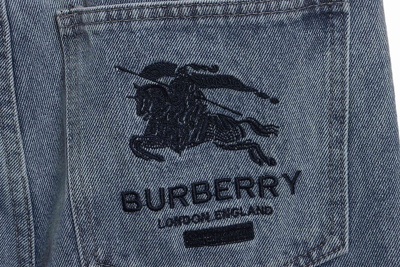 PK God Batch Burberry SUP Warhorse Embroidered Jeans