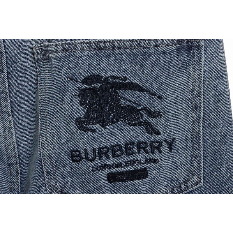 PK God Batch Burberry SUP Warhorse Embroidered Jeans