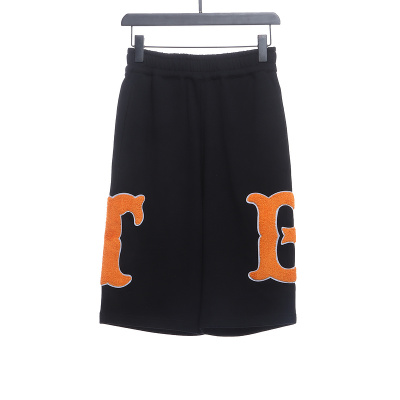 PK God Batch Burberry towel embroidered shorts 01