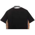 PK God Batch Burberry waist plaid patchwork short sleeves