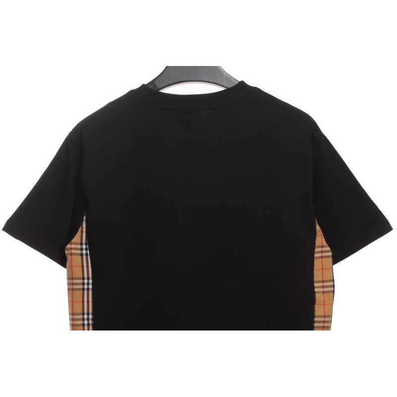 PK God Batch Burberry waist plaid patchwork short sleeves