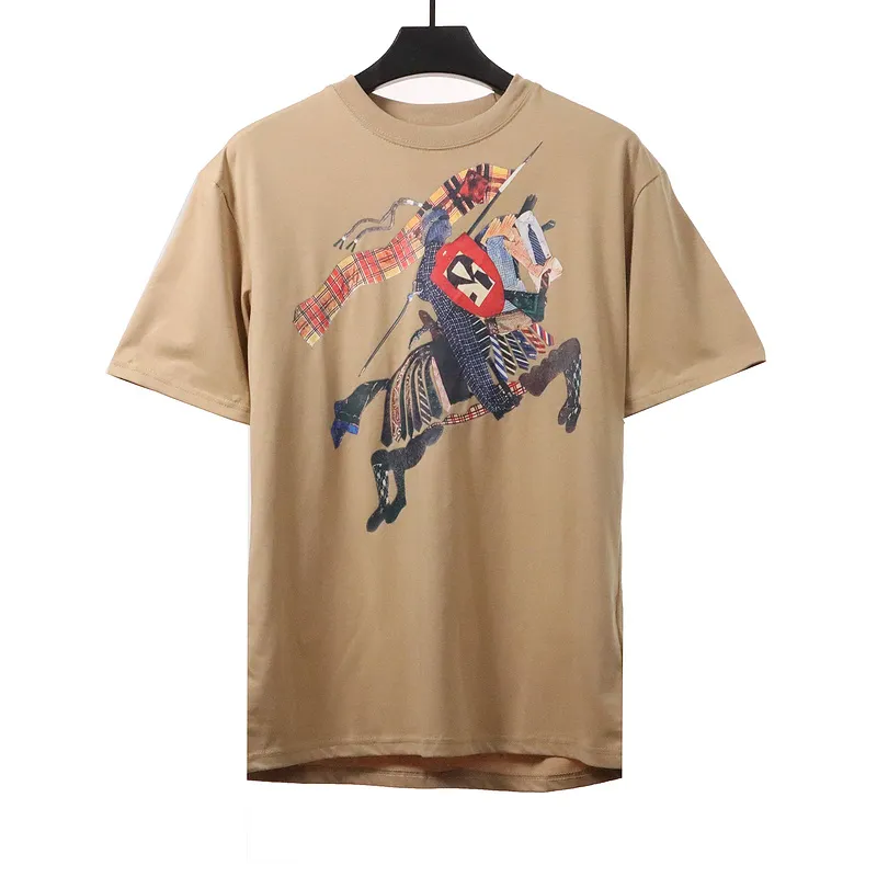 PK God Batch Burberry Warhorse Flag Short Sleeve