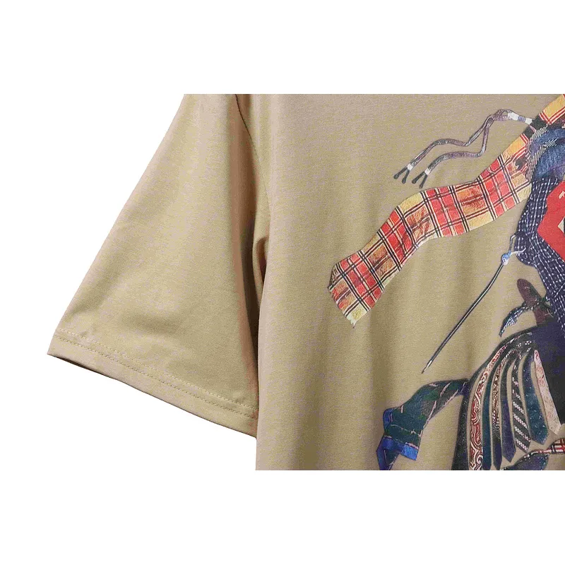 PK God Batch Burberry Warhorse Flag Short Sleeve