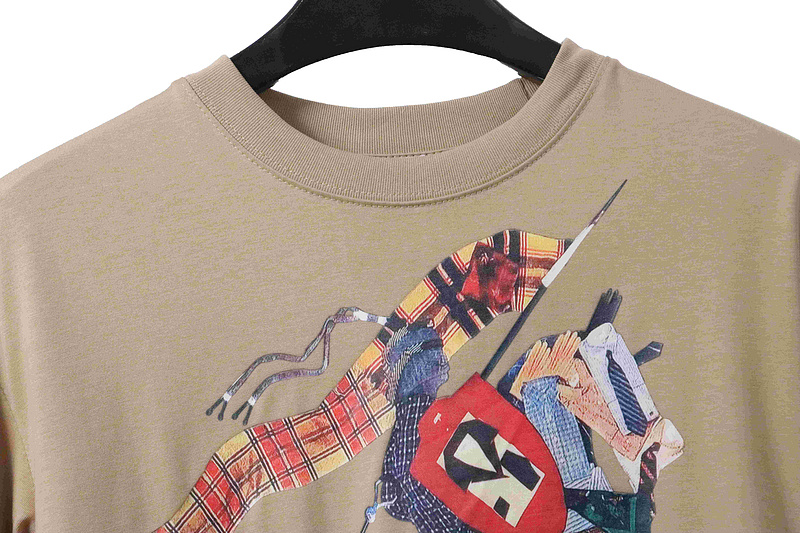 PK God Batch Burberry Warhorse Flag Short Sleeve