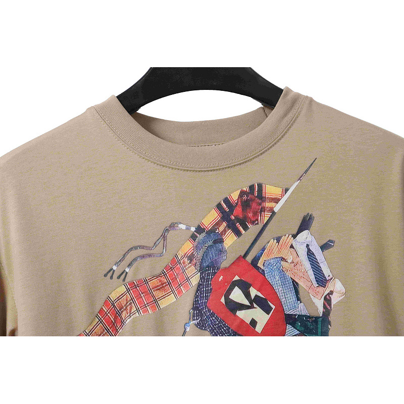 PK God Batch Burberry Warhorse Flag Short Sleeve