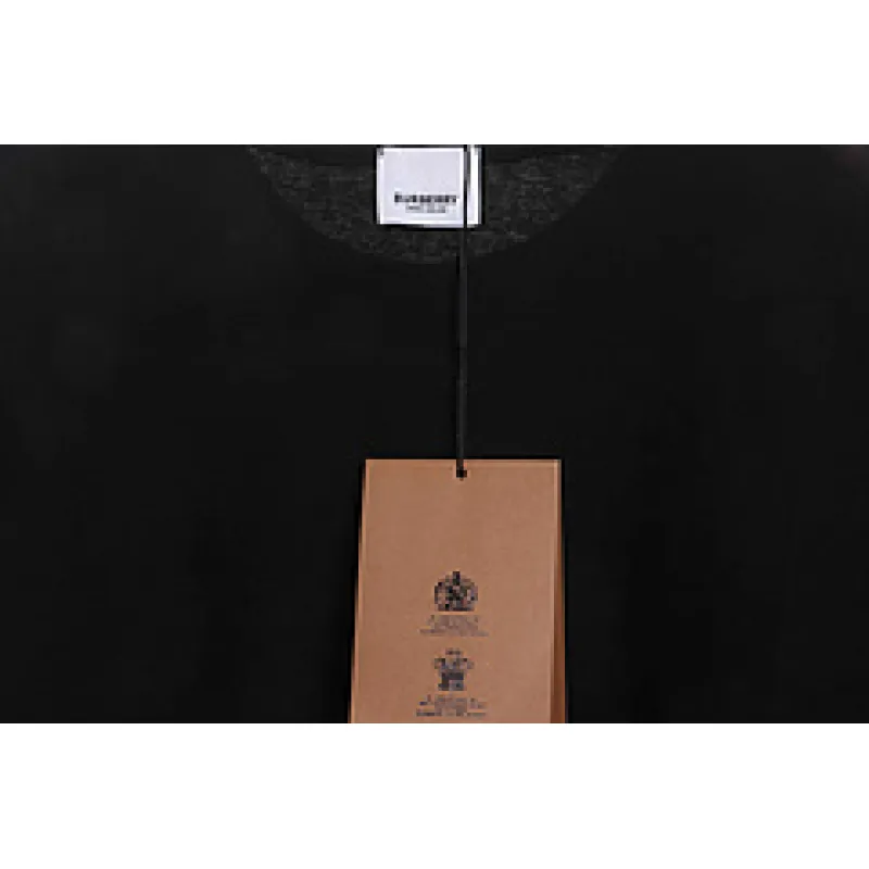 PK God Batch Burberry warp and weft print short sleeves