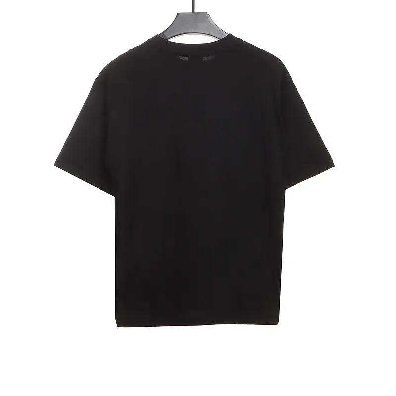PK God Batch Burberry warp and weft print short sleeves