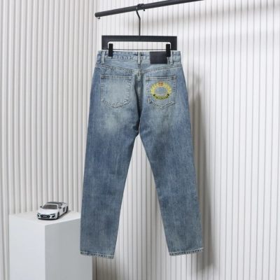 PK God Batch Burberry wheat ear embroidered jeans 02