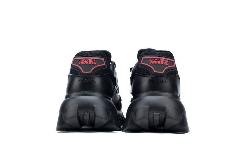 PK God Batch Prada Cloudbust Thunder Sneakers Black