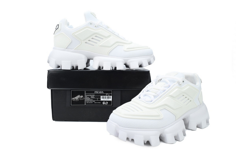 PK God Batch Prada Cloudbust Thunder Sneakers White