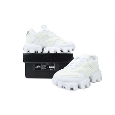 PK God Batch Prada Cloudbust Thunder Sneakers White 02