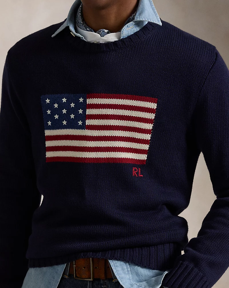 Polo Ralph Lauren Unisex Flag Sweater
