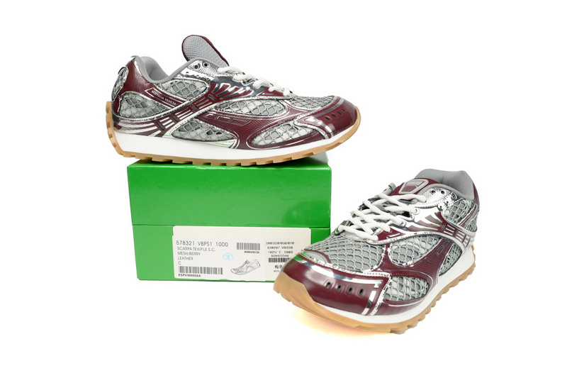 PK God Batch Bottega Veneta Orbit Sneaker Wine Red