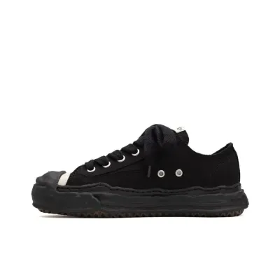 PK God Batch Maison MIHARA YASUHIRO Hank OG Sole Canvas Low All Black 01