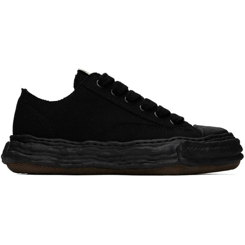 PK God Batch Maison Mihara Yasuhiro Peterson 23 OG Sole Canvas Low Black