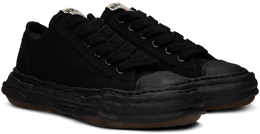PK God Batch Maison Mihara Yasuhiro Peterson 23 OG Sole Canvas Low Black