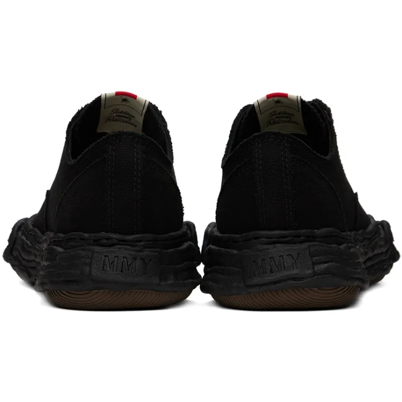 PK God Batch Maison Mihara Yasuhiro Peterson 23 OG Sole Canvas Low Black