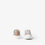 Burberry Check Cotton Sneakers