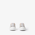 Burberry Check Cotton Sneakers