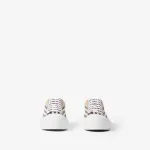 Burberry Check Cotton Sneakers