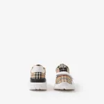 Burberry House Check Pattern Canvas Sneakers