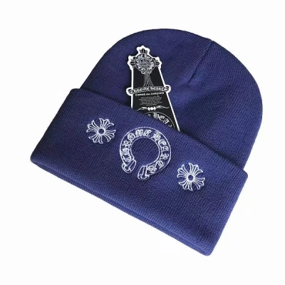 Chrome Hearts Beanie Blue 01