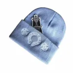 Chrome Hearts Beanie Sky Blue