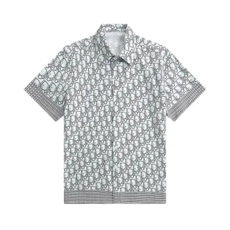Dior Oblique Short Sleeve Shirt