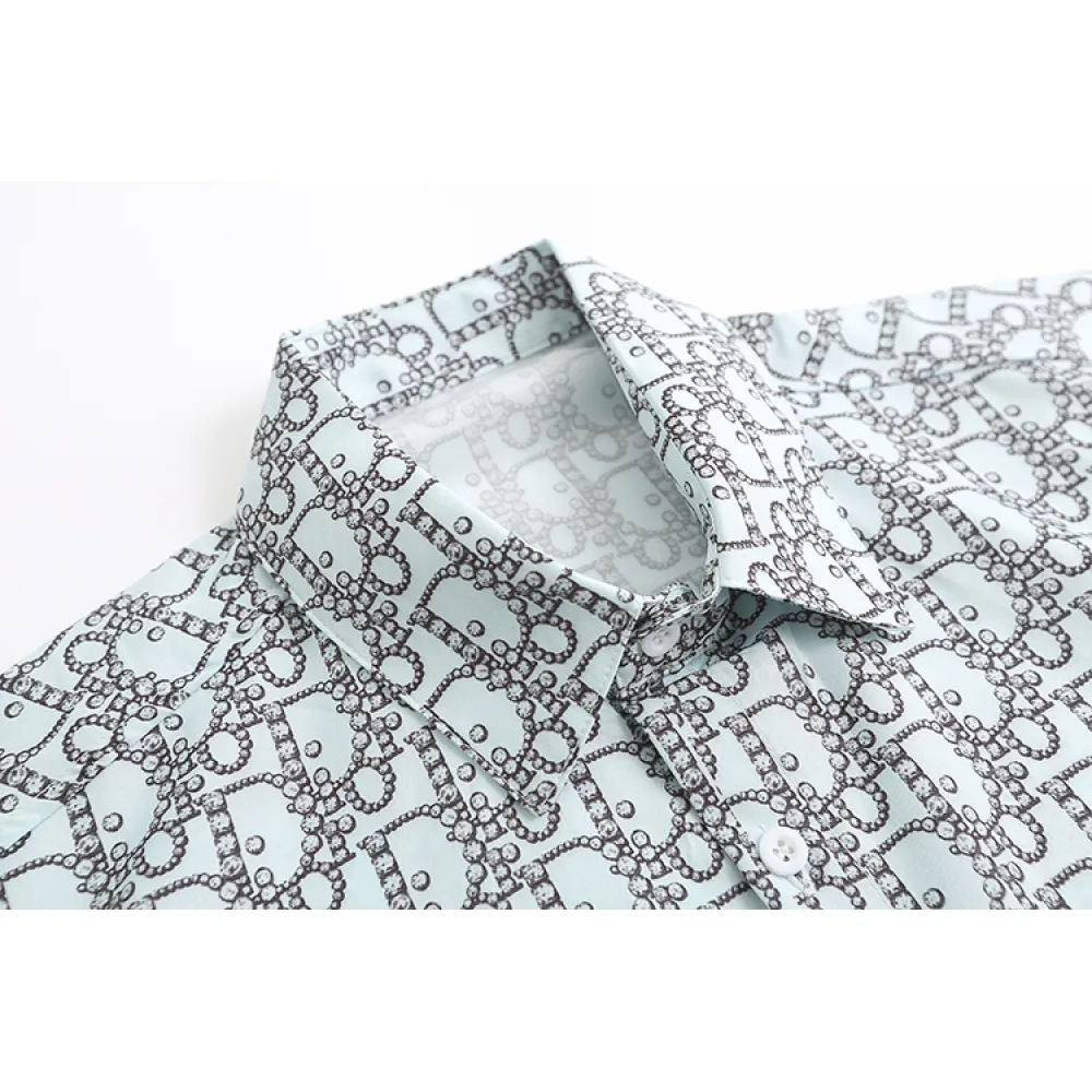 Dior Oblique Short Sleeve Shirt
