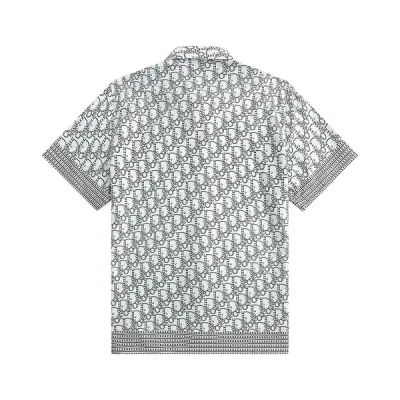 Dior Oblique Short Sleeve Shirt 02