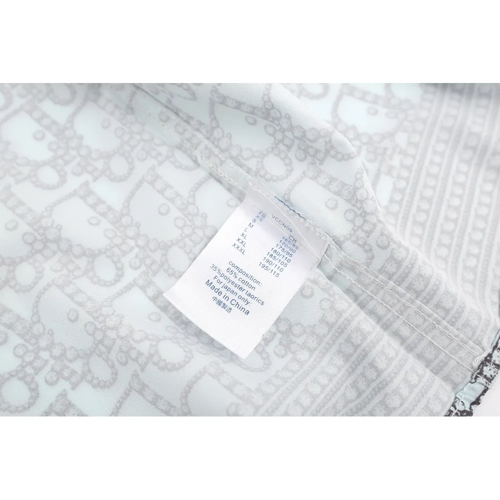 Dior Oblique Short Sleeve Shirt