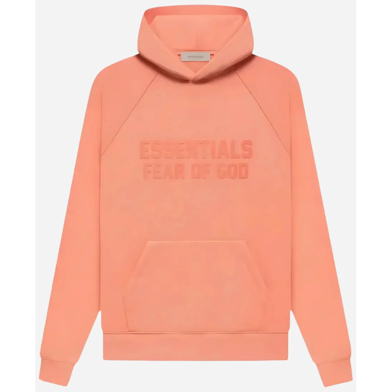 Fear of God Essentials Pullover Hoodie Coral