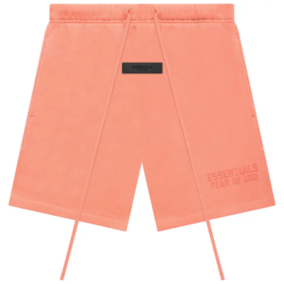 Fear of God Essentials Sweatshorts Coral 01