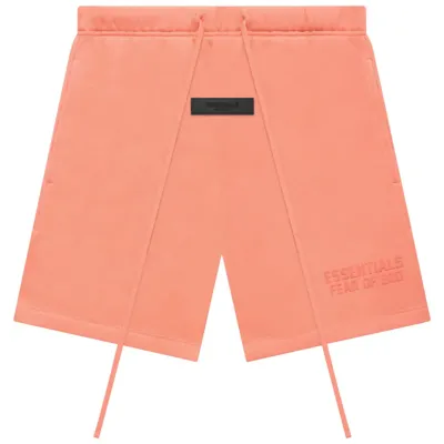 Fear of God Essentials Sweatshorts Coral 01