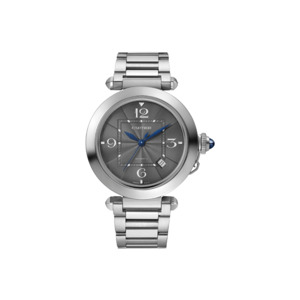 Pkstockx Cartier Pasha De Cartier Grey Dial Steel Men's Watch WSPA0026