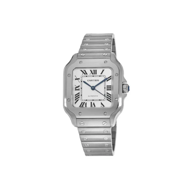 Pkstockx Cartier Santos De Cartier Medium Automatic Men's Watch WSSA0029
